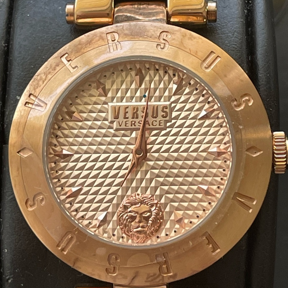 Versus Versace Rose Gold ladies watch NWT